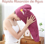 Set 2 toalla para el Cabello ( color sultido ) - additional image 5