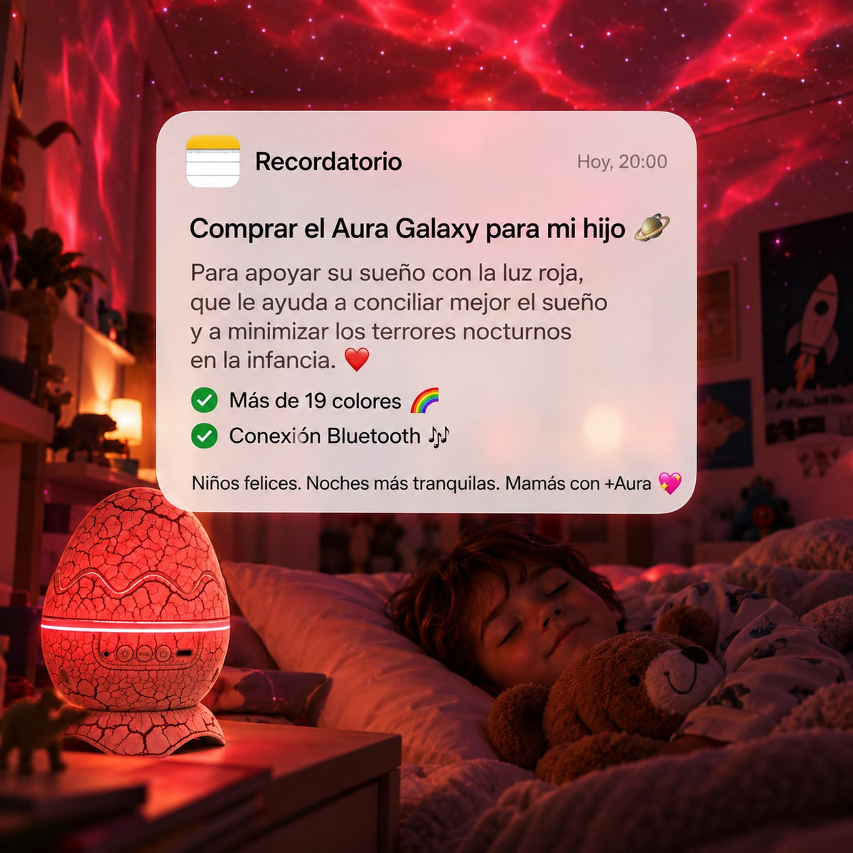 AuraGalaxy. Convierte cualquier habitación en tu lugar favorito