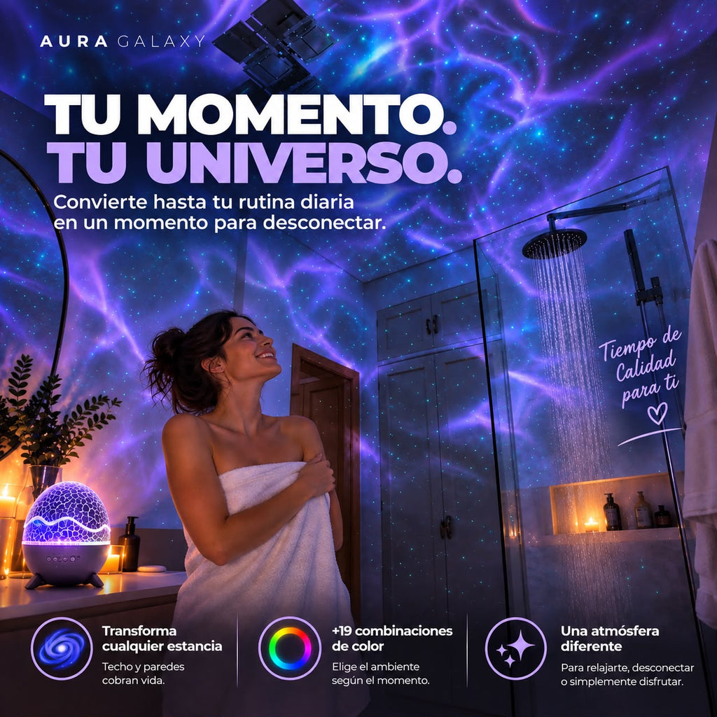 AuraGalaxy. Convierte cualquier habitación en tu lugar favorito